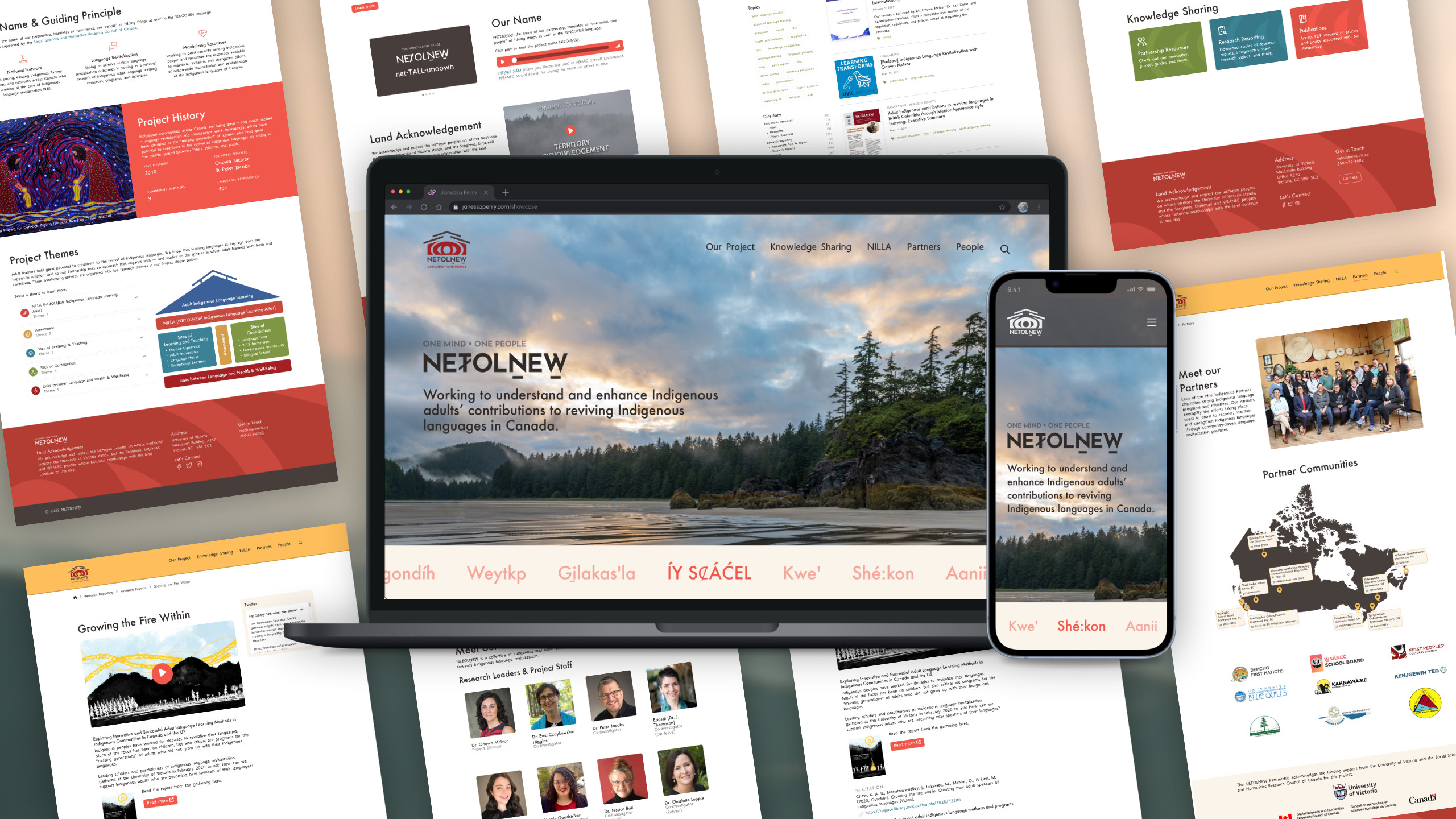 NETOLNEW Final Design Collage